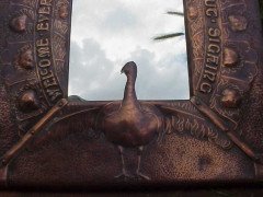 Birmingham Guild of Handicraft (manner). A fabulous Arts and Crafts copper mirror - Thumbnail 6