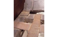 An Arts and Crafts oak reading reclining armchair - Thumbnail 6