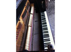 M H Baillie Scott for John Broadwood. An oak Arts and Crafts Manxman Piano - Thumbnail 21