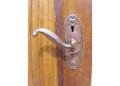 Liberty and Co. An Arts and Crafts treble wardrobe - Thumbnail 9