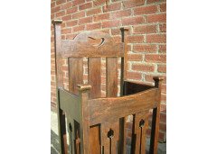 Liberty and Co. A classic oak stick stand - Thumbnail 4