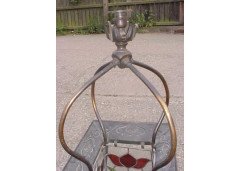 An Arts and Crafts copper lantern - Thumbnail 3