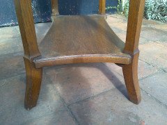 Shapland and Petter (attributed). An Arts and Crafts oak side table - Thumbnail 6