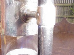 Dr Christopher Dresser for Hukin and Heath. A claret jug - Thumbnail 2
