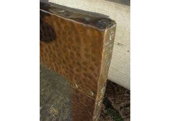 An Arts and Crafts copper mirror - Thumbnail 2
