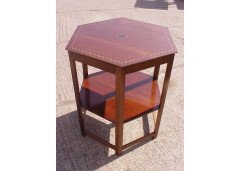Shapland and Petter. A mahogany hexagonal sidetable - Thumbnail 1