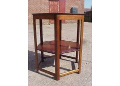 Shapland and Petter. A mahogany hexagonal sidetable - Thumbnail 2