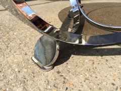 Knut Hesterberg (style of). A heavy gage modernist 1970s chrome. - Thumbnail 17