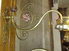 A Single Arts & Crafts Copper & Brass Wall Light - Thumbnail 5
