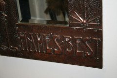 A good Arts and Crafts copper mirror - Thumbnail 2