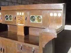 Leonard Wyburd for Liberty and Co. A fabulous Liberty and Co Arts and Crafts oak sideboard - Thumbnail 2