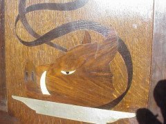 Leonard Wyburd for Liberty and Co. A fabulous Liberty and Co Arts and Crafts oak sideboard - Thumbnail 5