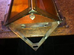 Birmingham Guild of Handicraft. An Arts and Crafts wall lantern - Thumbnail 4