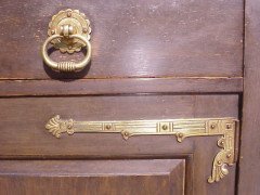 Liberty and Co (attributed). a Good Quality Oak Moorish Dresser - Thumbnail 3