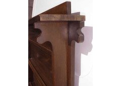 Liberty and Co (attributed). a Good Quality Oak Moorish Dresser - Thumbnail 5