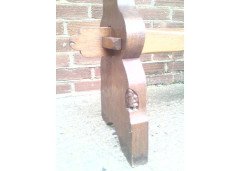 Robert Gnomeman Whittiker. An Arts and Crafts oak table - Thumbnail 6
