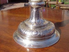 Birmingham Guild of Handicraft. A Guild of Handicraft silver cup with engraving of a skier to the bowl - Thumbnail 4