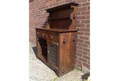 A Good Quality Arts and Crafts Small Oak Sideboard/dresser - Thumbnail 2