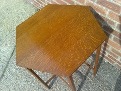 A Well Designed Arts and Crafts Oak Side Table - Thumbnail 4