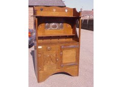 G M Ellwood for Bath Cabinet Makers. An Arts and Crafts oak sideboard - Thumbnail 1