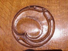 G M Ellwood for Bath Cabinet Makers. An Arts and Crafts oak sideboard - Thumbnail 7