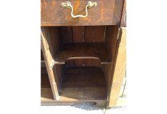 A Good Quality Arts and Crafts Small Oak Sideboard/dresser - Thumbnail 11