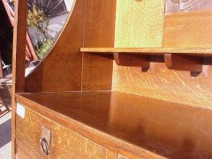 G M Ellwood for Bath Cabinet Makers. An Arts and Crafts oak sideboard - Thumbnail 8