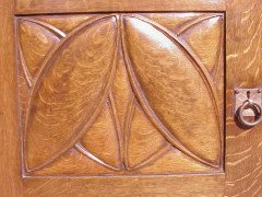 G M Ellwood for Bath Cabinet Makers. An Arts and Crafts oak sideboard - Thumbnail 13