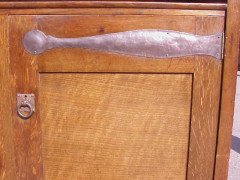 G M Ellwood for Bath Cabinet Makers. An Arts and Crafts oak sideboard - Thumbnail 14