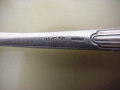 WMF. A rare Art-Deco Silver plated cutlery service for 12, in the original cabinet - Thumbnail 18