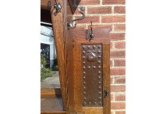 Shapland and Petter. An Arts and Crafts oak hallstand - Thumbnail 4