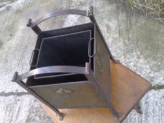 An Arts and Crafts copper coal/log box - Thumbnail 3