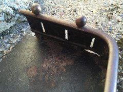 Thomas Jeckyll. An Anglo-Japanese brass and cast iron fender - Thumbnail 6