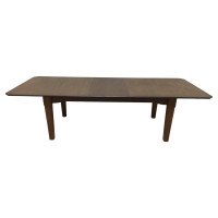 Arthur Simpson attributed an English Arts & Crafts Walnut Slide Extending Dining Table