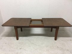 Arthur Simpson Attr an English Arts & Crafts Walnut Slide Extending Dining Table - Thumbnail 5