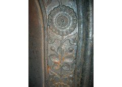 Aesthetic Movement Fireplace with Stylised Dragons & Repeating Sun Flowers - Thumbnail 5