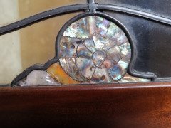 Liberty & Co., A Mahogany Display Cabinet with Floral Mother of Pearl Decoration - Thumbnail 18