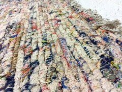 Extremely Rare Rag Rug Formerly Owned by the British Actress Jean Simmons - Thumbnail 2