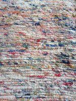 Extremely Rare Rag Rug Formerly Owned by the British Actress Jean Simmons - Thumbnail 3