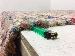 Extremely Rare Rag Rug Formerly Owned by the British Actress Jean Simmons - Thumbnail 8