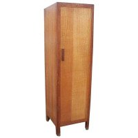 Heals and Son, an English 1930s Slim Single Oak Wardrobe or Kitchen Cupboard - Thumbnail 2