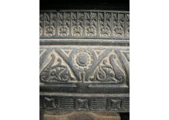 Aesthetic Movement Cast Iron Tiled Fire Insert with Hand Painted Sailing Scenes - Thumbnail 3