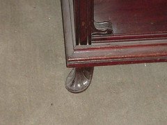 Art Nouveau Carved Walnut Inlaid & Glazed Salon Cabinet by Louis Majorelle - Thumbnail 11