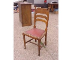 William Birch for Liberty & Co. a Set of Sixteen Arts & Crafts Oak Dining Chairs - Thumbnail 3