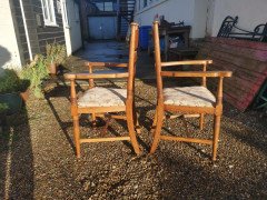 William Birch for Liberty & Co. a Set of Sixteen Arts & Crafts Oak Dining Chairs - Thumbnail 6