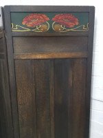 Liberty & Co. English Arts & Crafts 3 Fold-Screen with Stylized Floral Details - Thumbnail 11