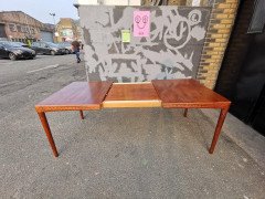 H. W. Klein, Bramin Scandinavian Extending Dining Table and Six Chairs with Carving - Thumbnail 3