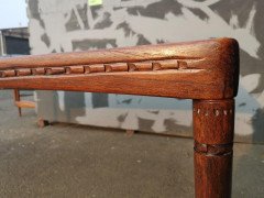 H. W. Klein, Bramin Scandinavian Extending Dining Table and Six Chairs with Carving - Thumbnail 9