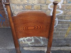 Liberty & Co, William Birch, Arts & Crafts Armchair & Two Differing Side Chairs - Thumbnail 4
