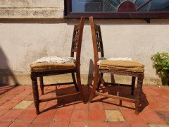 Bruce Talbert, for Gillows Set of 6 English Aesthetic Movement Oak Dining Chairs - Thumbnail 8